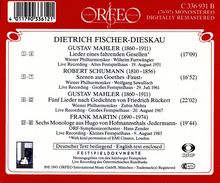 Dietrich Fischer-Dieskau singt Orchesterlieder, CD