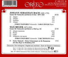 Enrico Mainardi spielt Cellosonaten, CD