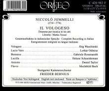 Niccolo Jommelli (1714-1774): Il Vologeso, 3 CDs