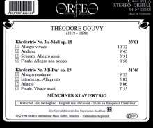 Louis Theodore Gouvy (1819-1898): Klaviertrios Nr.2 &amp; 3, CD