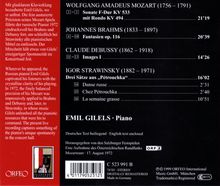 Emil Gilels in Salzburg 17.8.72, CD