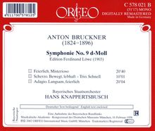 Anton Bruckner (1824-1896): Symphonie Nr.9, CD