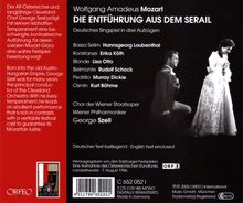 Wolfgang Amadeus Mozart (1756-1791): Die Entführung aus dem Serail, 2 CDs