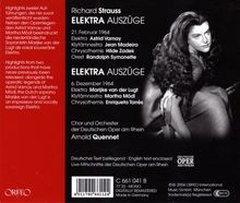 Richard Strauss (1864-1949): Elektra (Ausz.), CD