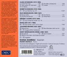 Diana Damrau singt Lieder, CD