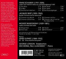George London singt Lieder, CD
