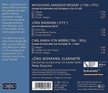 Jörg Widmann - Klarinettenkonzerte, CD