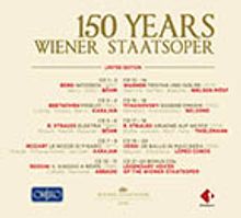 150 Jahre Wiener Staatsoper - Great Opera Evenings, 22 CDs