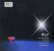 Texte: "marketed by JA/NEIN Musikverlag GmbH, Hamburg, Tel.: +49-(0)40 - 410 21 61, www.boogiewoogie.net". 

Logo: "Vagabond Records". 

Hintergrund: Dunkel mit hellem Lichtfleck.