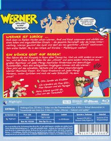 Werner - Gekotzt wird später! (Blu-ray), Blu-ray Disc