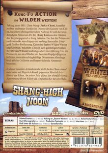 Shanghai Noon, DVD