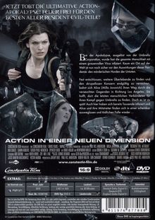 Resident Evil: Afterlife, DVD