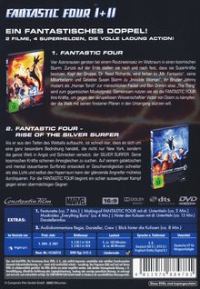 Fantastic Four 1+2, 2 DVDs