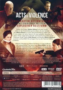 Acts of Violence, DVD