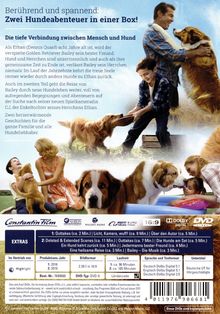 Bailey - Ein Freund fürs Leben / Bailey - Ein Hund kehrt zurück, 2 DVDs