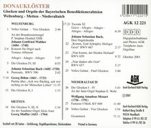 Donauklöster Weltenburg, Metten, Niederaltaich, CD