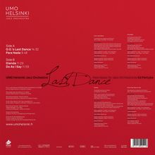 Umo Helsinki Jazz Orchestra &amp; Ed Partyka: Last Dance (180g), LP