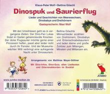 Klaus-Peter Wolf: Dinospuk und Saurierflug, Audio-CD, CD