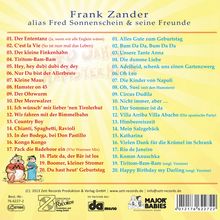 Frank Zander alias Fred Sonnenschein und seine Freunde: 40 Jahre Hamster-Hits, 2 CDs