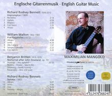 Maximilian Mangold - Englische Gitarrenmusik, CD