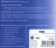 Heinrich Schütz (1585-1672): Historia der Geburt Jesu Christi SWV 435, CD