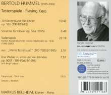 Bertold Hummel (1925-2002): Klavierwerke "Tastenspiele", CD