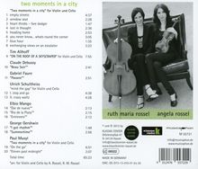 Angela Rossel &amp; Ruth Maria Rossel - Two Moments in a City, CD