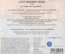Lutz-Werner Hesse (geb. 1955): Ich habe dich gewählt... (Symphonisches Gedicht), CD