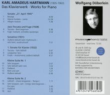 Karl Amadeus Hartmann (1905-1963): Klavierwerke, CD