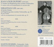 Jean-Louis Duport (1749-1819): Etüden Nr.1-21 für Cello, 2 CDs
