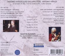 Antonio Vivaldi (1678-1741): Sonaten für Cello &amp; Bc RV 40,41,43,45-47, 2 CDs