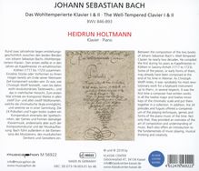 Johann Sebastian Bach (1685-1750): Das Wohltemperierte Klavier 1 &amp; 2, 4 CDs