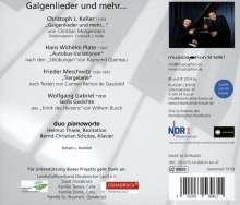 Duo PianoWorte - Galgenlieder und mehr ..., CD
