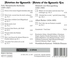 Westfälische Kantorei - Motetten, CD