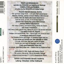 Requiem eternam - Musik aus dem Kloster Ribnitz (15.Jahrhundert) (Single-CD), Single-CD