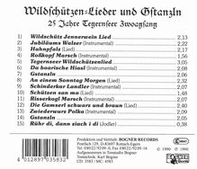 Tegernseer Zwoagsang: Wildschützenlieder..., CD