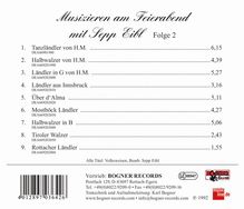 Sepp Eibl: Musizieren am Feierabend - Folge 2, CD