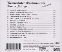 Leukentaler Saitenmusik: Feierabend, CD