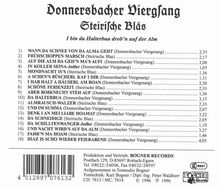 Donnersbacher Viergesang: I bin da Halterbua drob'n auf da Alm, CD