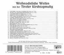 Tiroler Kirchtagmusig: Weihnachtliche Weisen Mit Tiroler Kirchtagmusig, CD