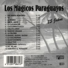 Los Magicos Paraguayos: 25 Jahre: Ihre Hits, CD