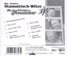 Die 3 lustigen Moosacher: Stammtisch - Witze Folge 12, CD