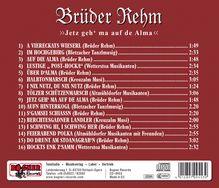 Brüder Rehm: Jetzt geh'ma auf .., CD