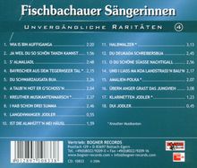 Fischbachauer Sängerinnen: Unvergängliche Raritäten, CD