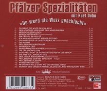 Kurt Dehn: Pfälzer Spezialitäten, CD