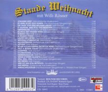 Willi Rösner: Staade Weihnacht, CD