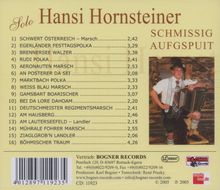 Hansi Hornsteiner: Schmissig aufgspuit, CD
