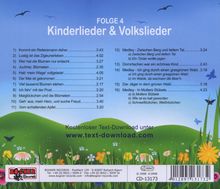 Nymphenburger Kinderchor: Kinderlieder &amp; Volkslieder Folge 4, CD