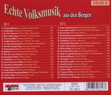 Echte Volksmusik aus den Bergen Folge 6, 2 CDs