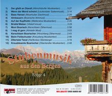 Stubenmusik aus den Bergen Folge 4, CD